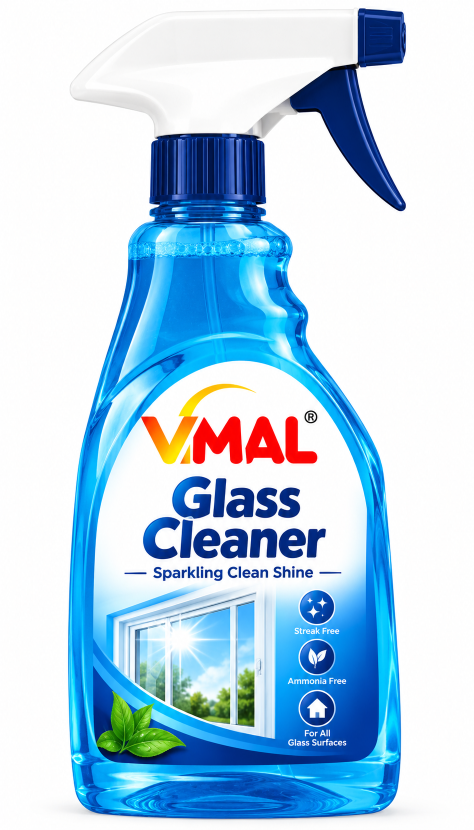 Vmal Streak-Free Glass Cleaner